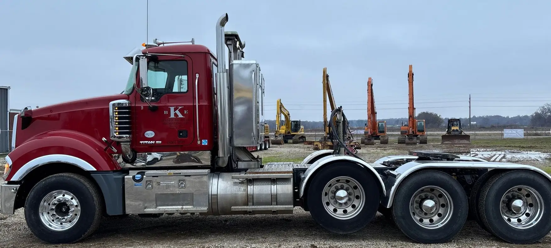 2014 Mack Titan TD713 semi Truck For Sale | Low Miles | Live Auction