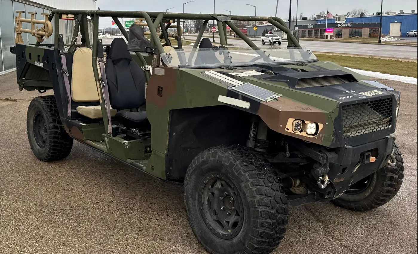 2015 Polaris Defense Dagor For Sale | Low Miles | Live Auction