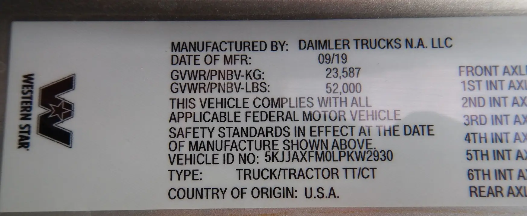 2020 Western Star 4700SB semi Truck For Sale | Low Miles | Live Auction