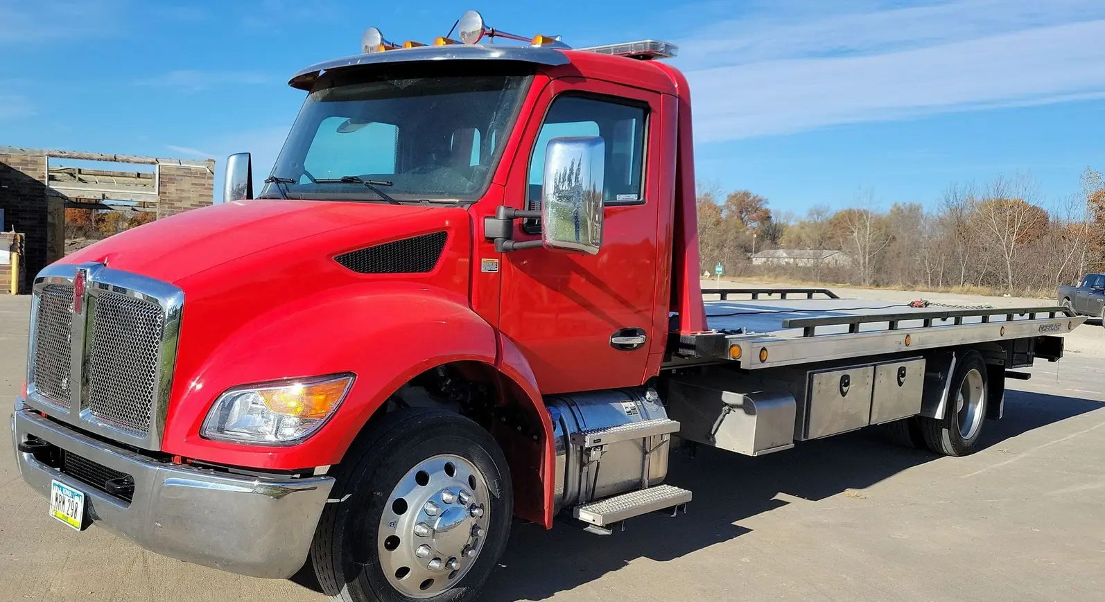 2023 Kenworth T280 rollback Truck For Sale | Low Miles | Live Auction