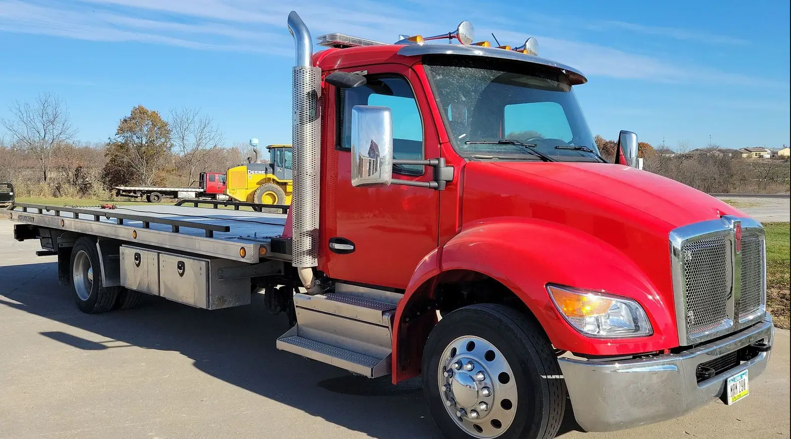 2023 Kenworth T280 rollback Truck For Sale | Low Miles | Live Auction