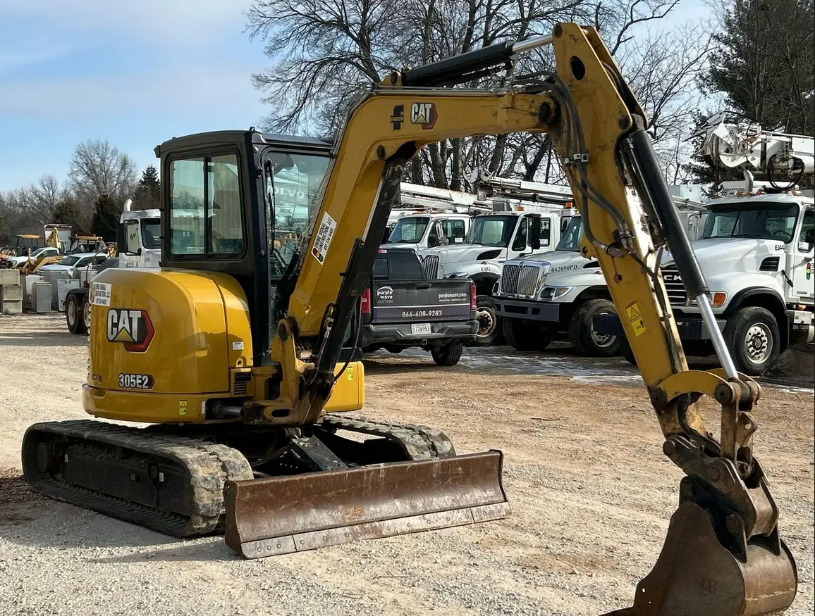 2020 Caterpillar 305E2 Mini Excavator For Sale | Low Hours | Live Auction