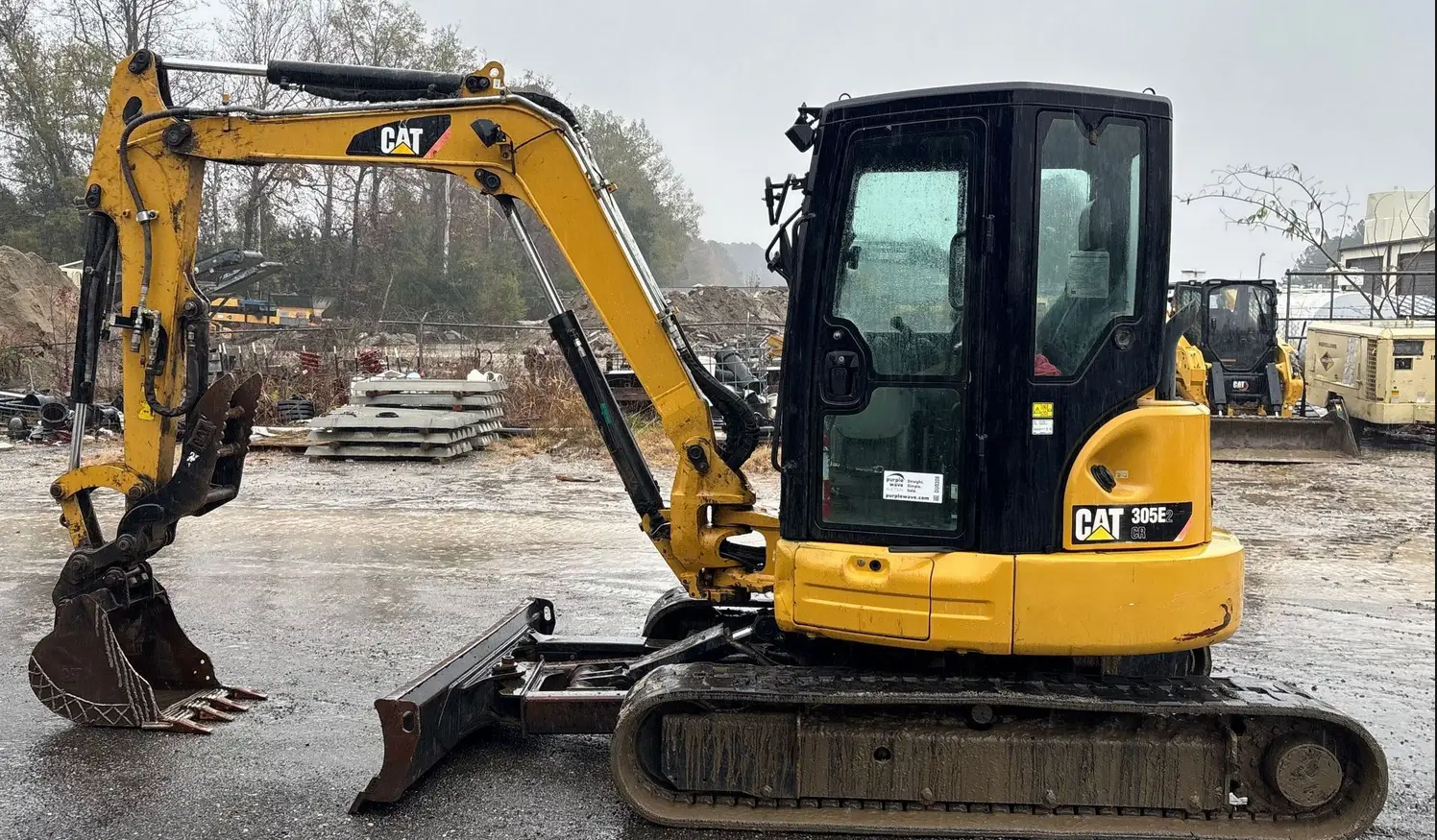 2017 Caterpillar 305E2 mini excavator For Sale | Low Hours | Live Auction