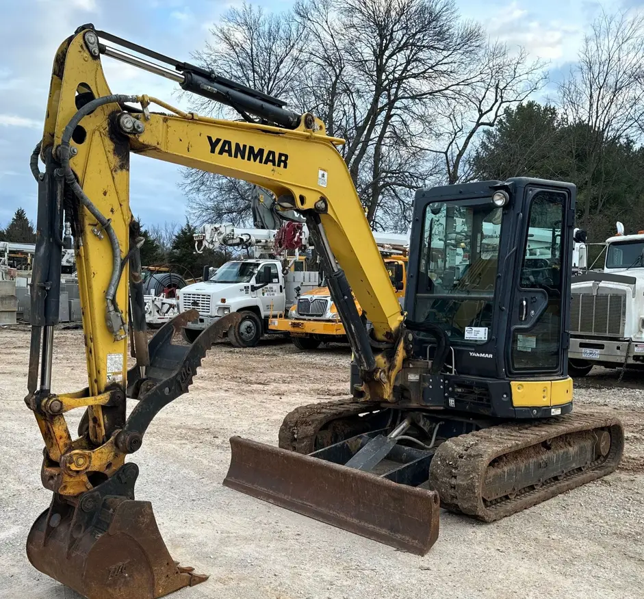 2018 Yanmar VIO55-6A Mini Excavator For Sale | Low Hours | Live Auction