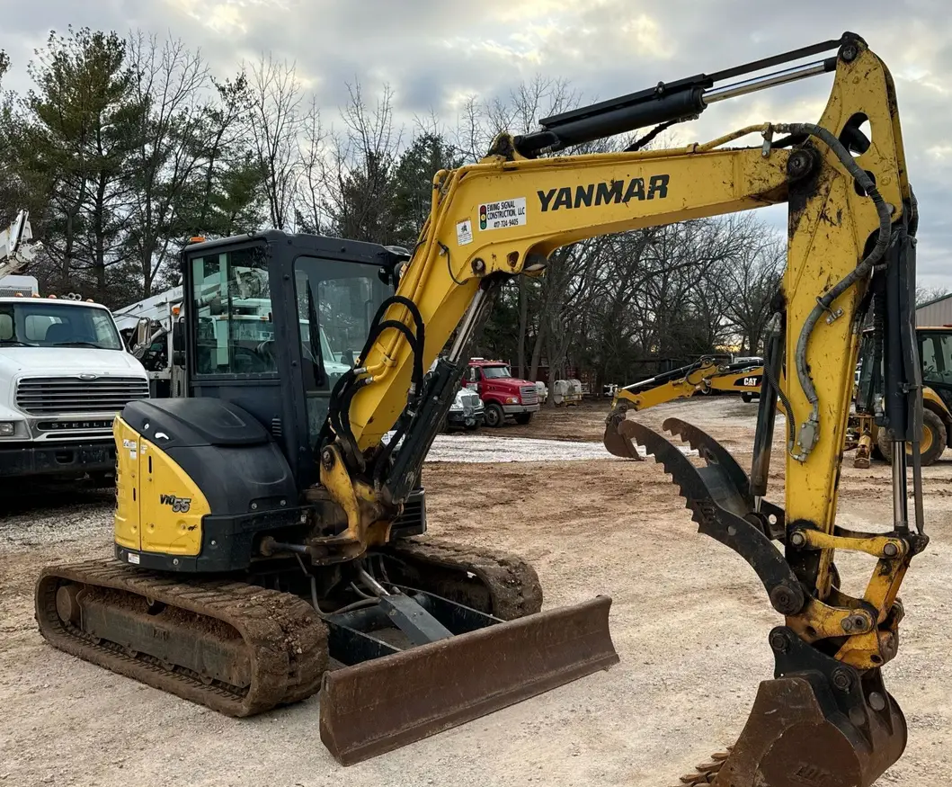 2018 Yanmar VIO55-6A Mini Excavator For Sale | Low Hours | Live Auction
