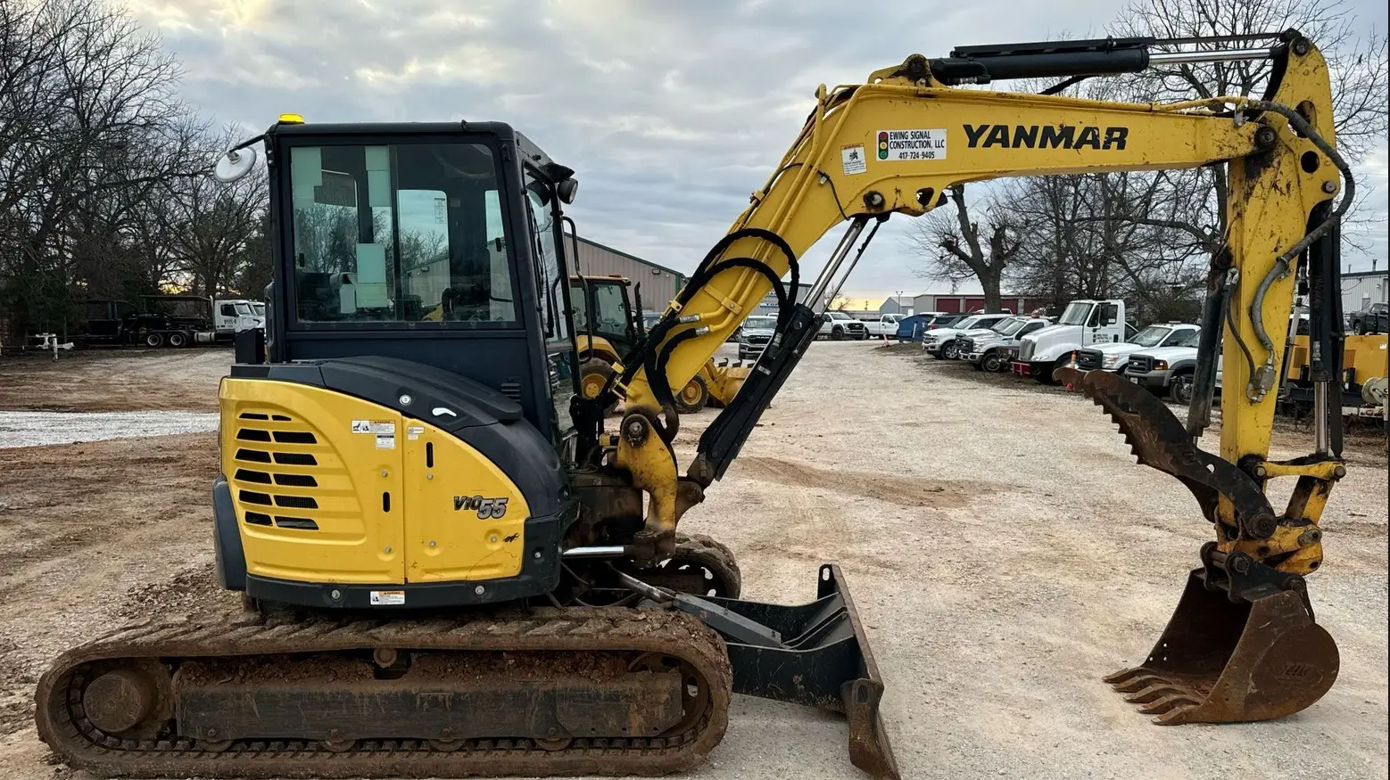 2018 Yanmar VIO55-6A Mini Excavator For Sale | Low Hours | Live Auction