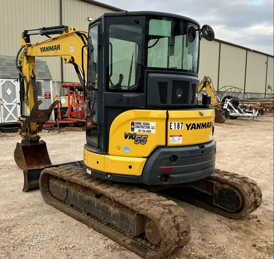 2018 Yanmar VIO55-6A Mini Excavator For Sale | Low Hours | Live Auction
