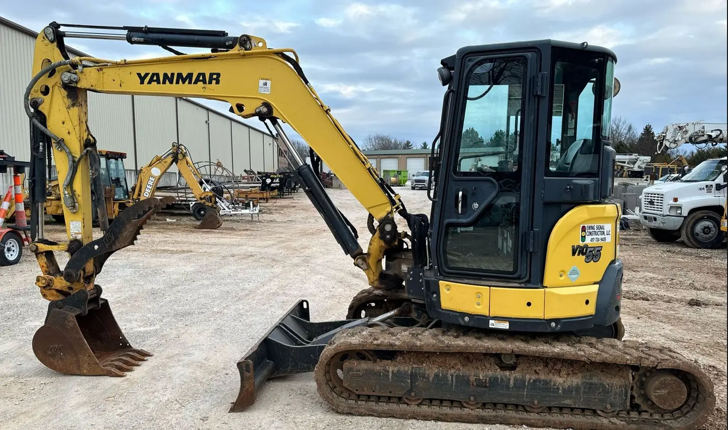 2018 Yanmar VIO55-6A Mini Excavator For Sale | Low Hours | Live Auction