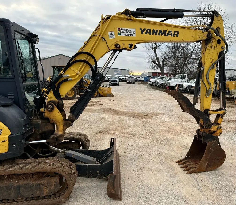 2018 Yanmar VIO55-6A Mini Excavator For Sale | Low Hours | Live Auction