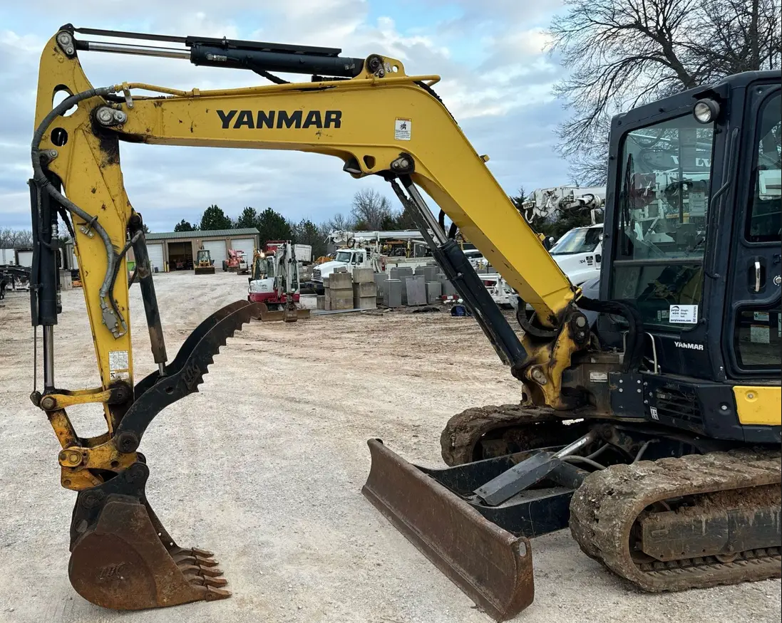 2018 Yanmar VIO55-6A Mini Excavator For Sale | Low Hours | Live Auction