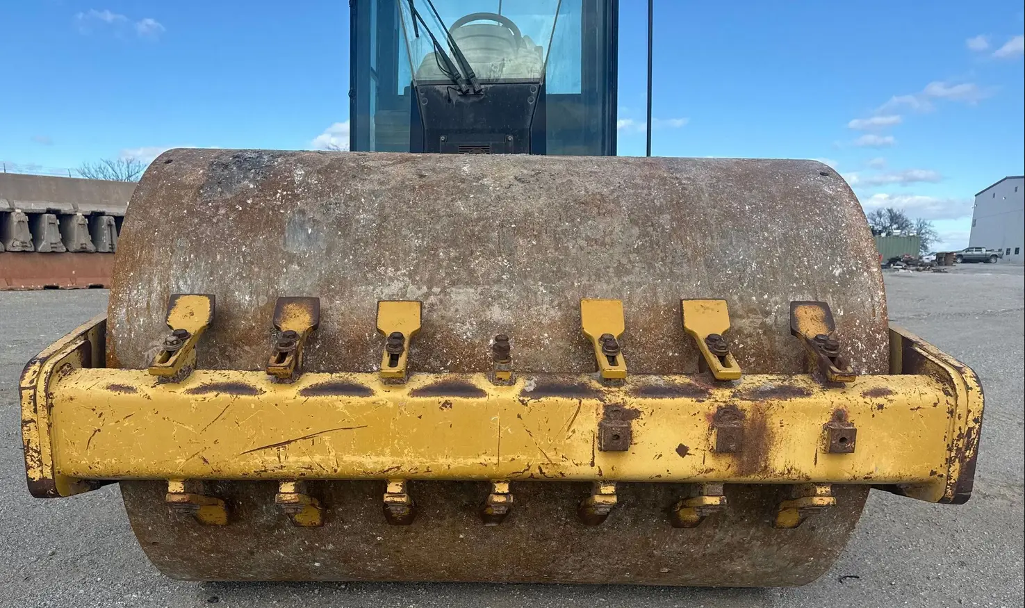 2007 Caterpillar CS563 single drum vibratory roller