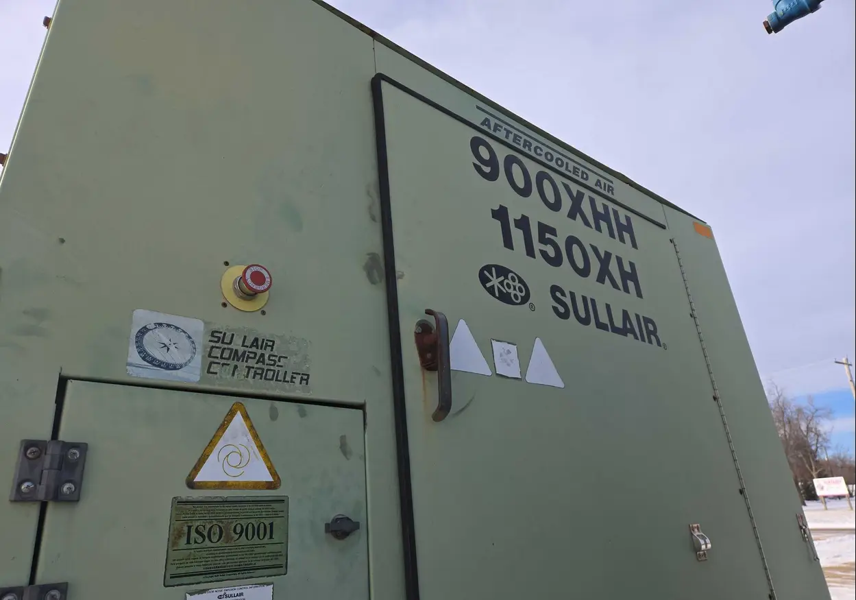 2011 Sullair 9001150XH air compressor
