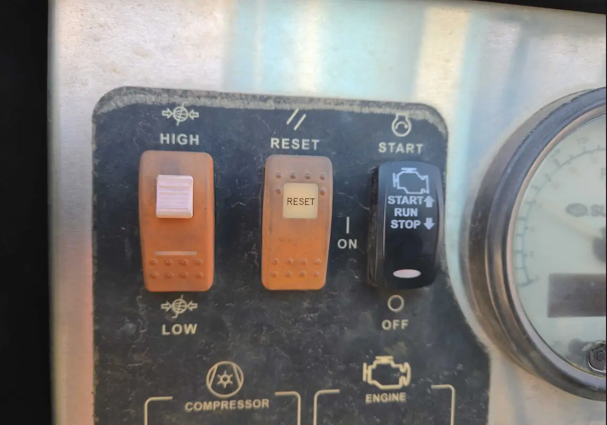 2011 Sullair 9001150XH air compressor