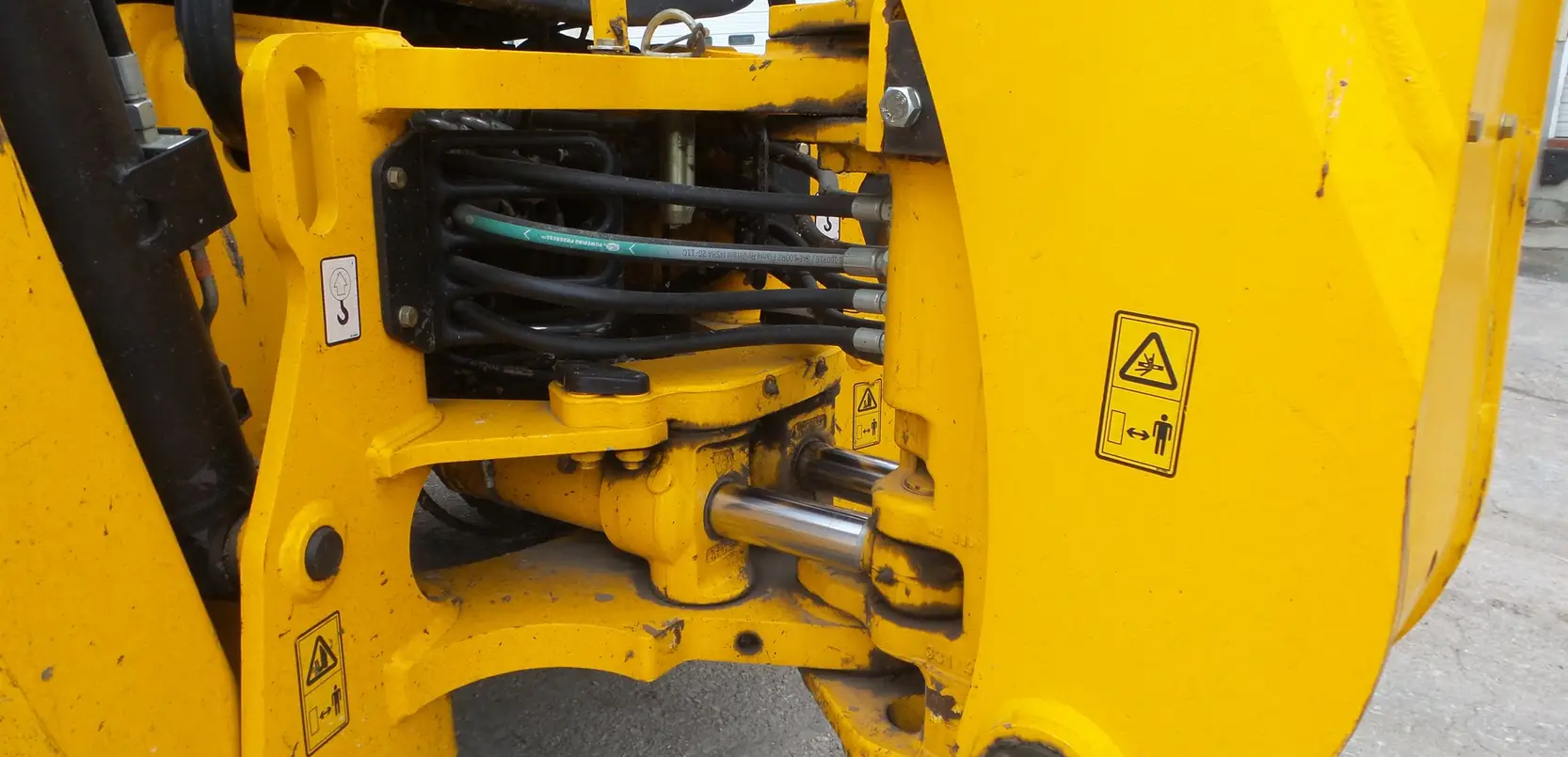 2016 JCB 4CX backhoe