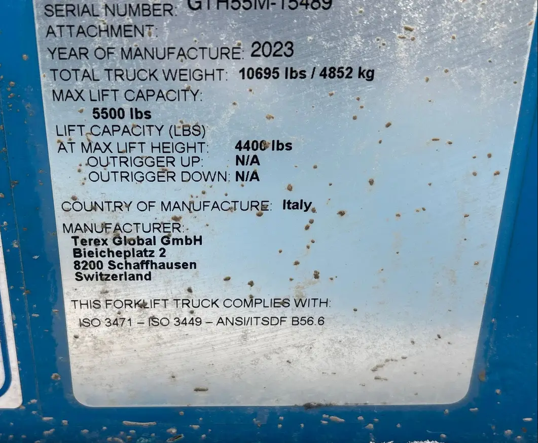 2023 Genie GTH-5519 telehandler