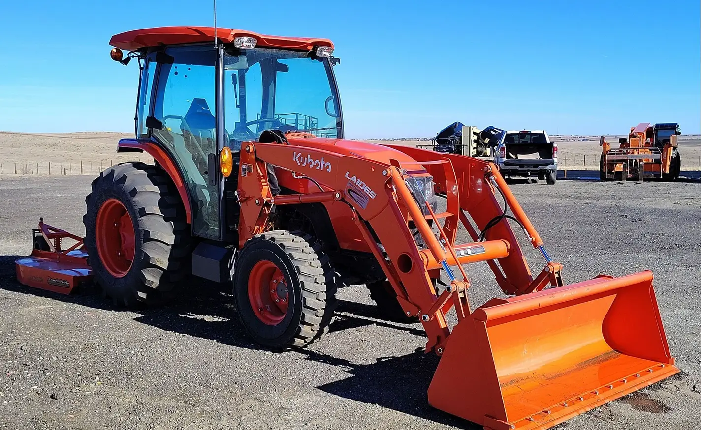 2023 Kubota MX5400HSTC MFWD tractor