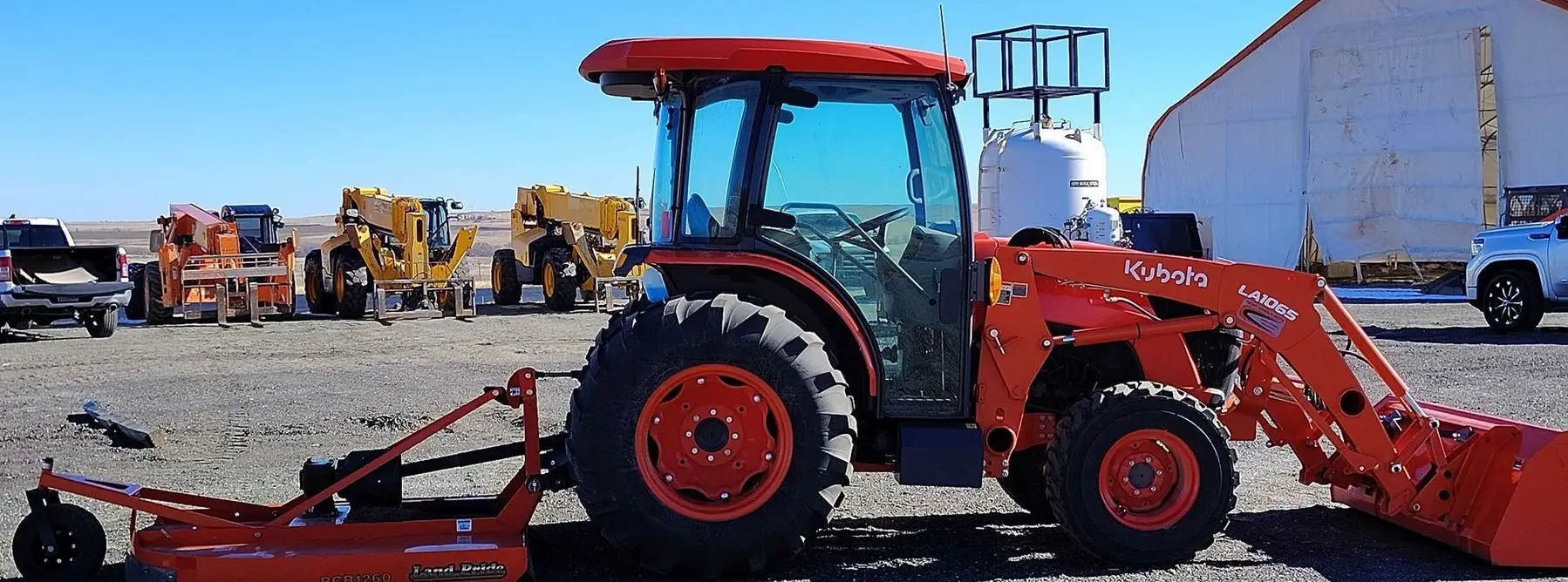2023 Kubota MX5400HSTC MFWD tractor