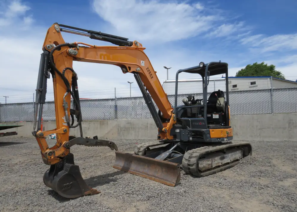 2018 Mustang 450Z Mini Excavator Aux Hyd Bucket Blade Thumb Q/C