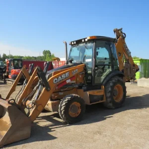 2016 Case 580 Super N 4WD Loader Backhoe Enclosed Bucket