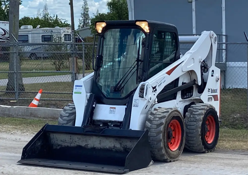 2019 Bobcat S770 Skid Steer Wheel Loader Aux Hyd Diesel Kubota Bucket