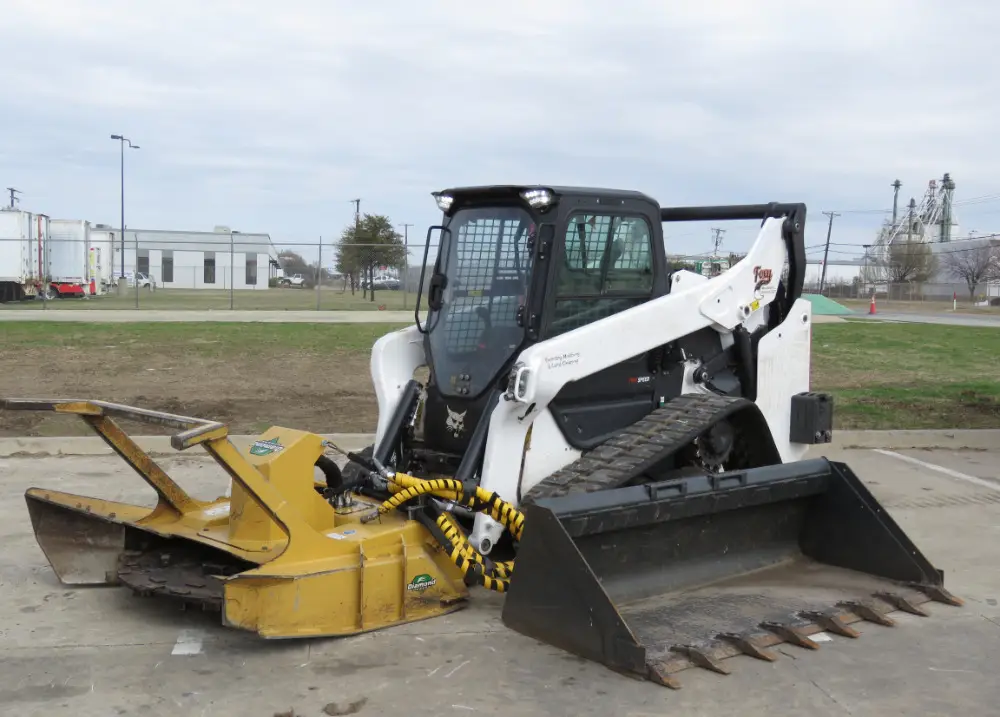 2020 Bobcat T76 Tracked Skid Steer Track Loader Diamond Mowers Mulcher 2 Speed