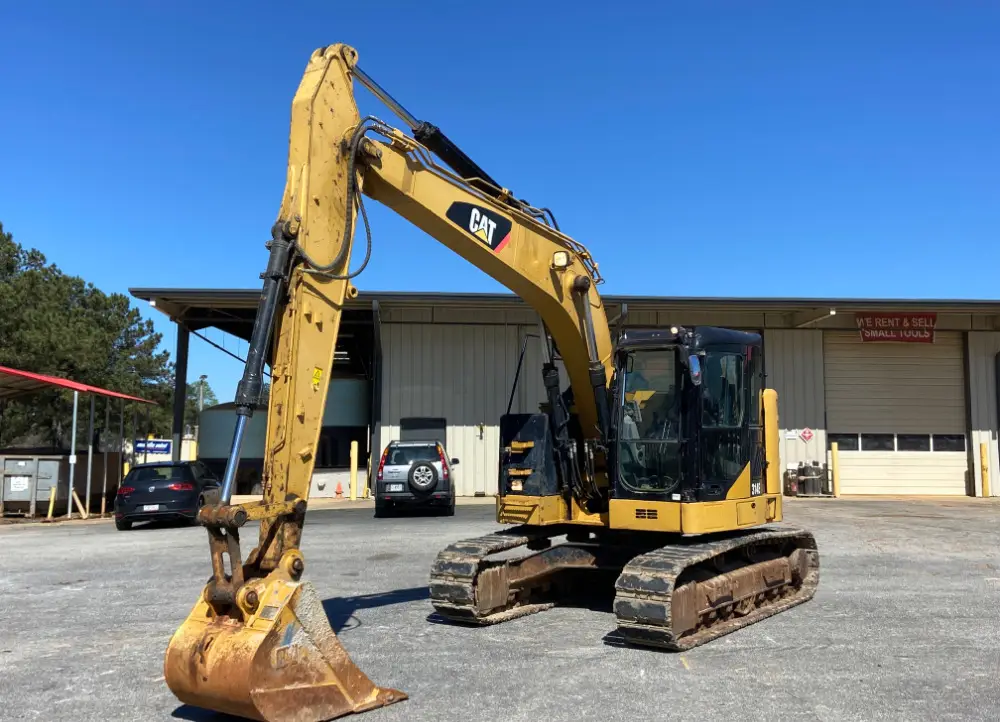 2014 Caterpillar 314E CR Mini Excavator Cab Aux Hyd