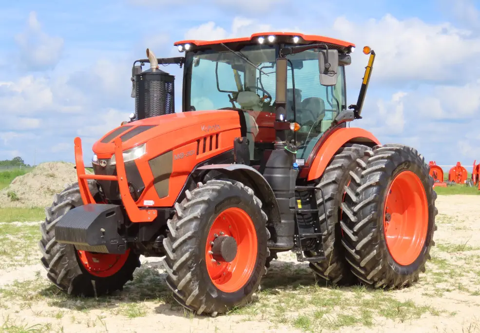 2022 Kubota M8-201 4WD Diesel Tractor w/ Front End Loader Ag Farm Q/A