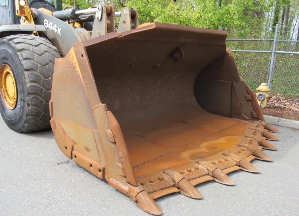 2009 John Deere 844K 4WD Articulating Wheel Loader Cab A/C