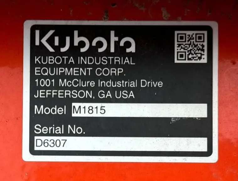 2022 Kubota M5 111D MFWD tractor