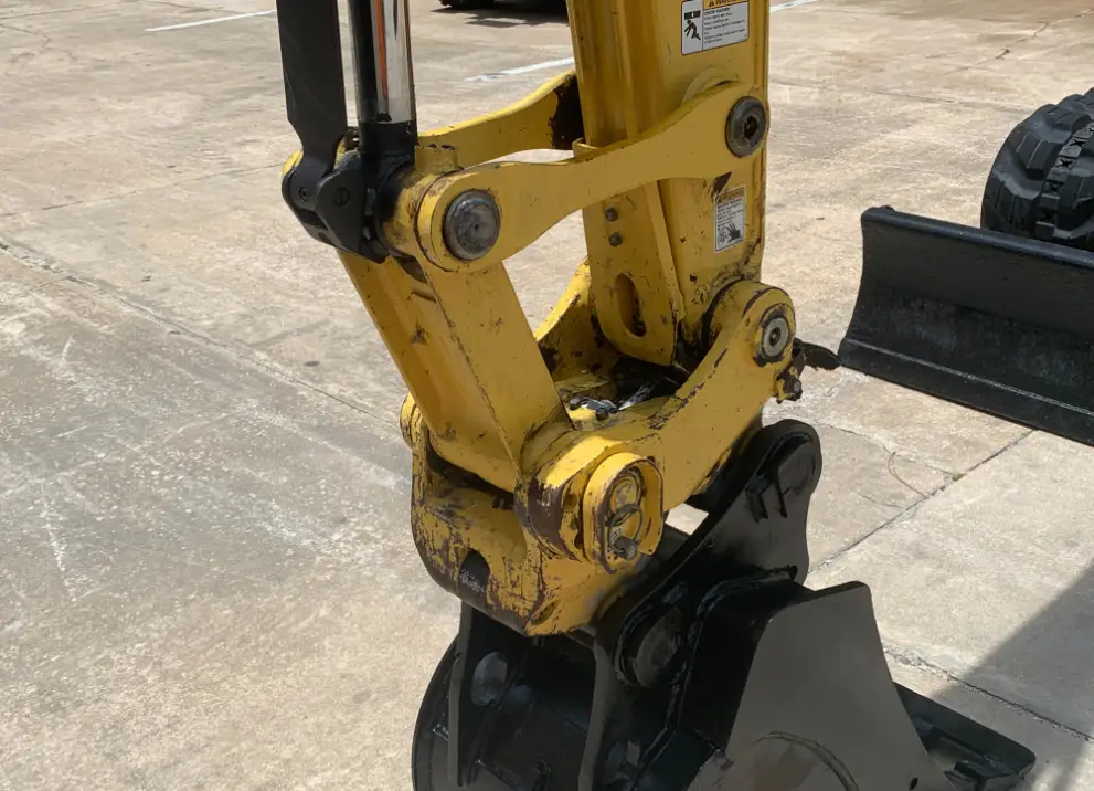 2019 Yanmar VIO55-6A Mini Excavator Blade Bucket Aux Hyd Q/C