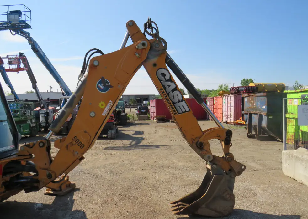 2016 Case 580 Super N 4WD Loader Backhoe Enclosed Bucket