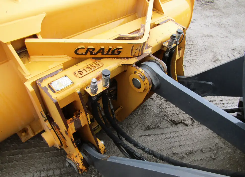 2015 John Deere 524K Wheel Loader Aux Hyd Q/C Craig Bucket Cab LOW HOURS
