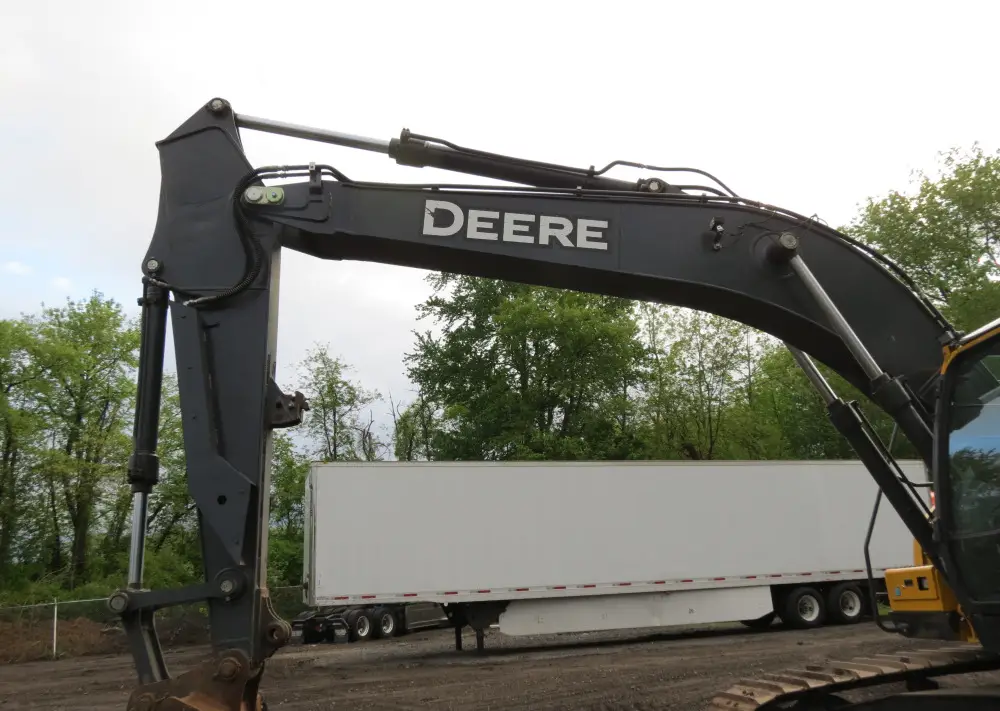 2018 John Deere 210G LC Excavator Trackhoe Auxiliary Hydraulics AC Heat