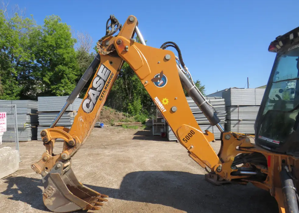 2016 Case 580 Super N 4WD Loader Backhoe Enclosed Bucket