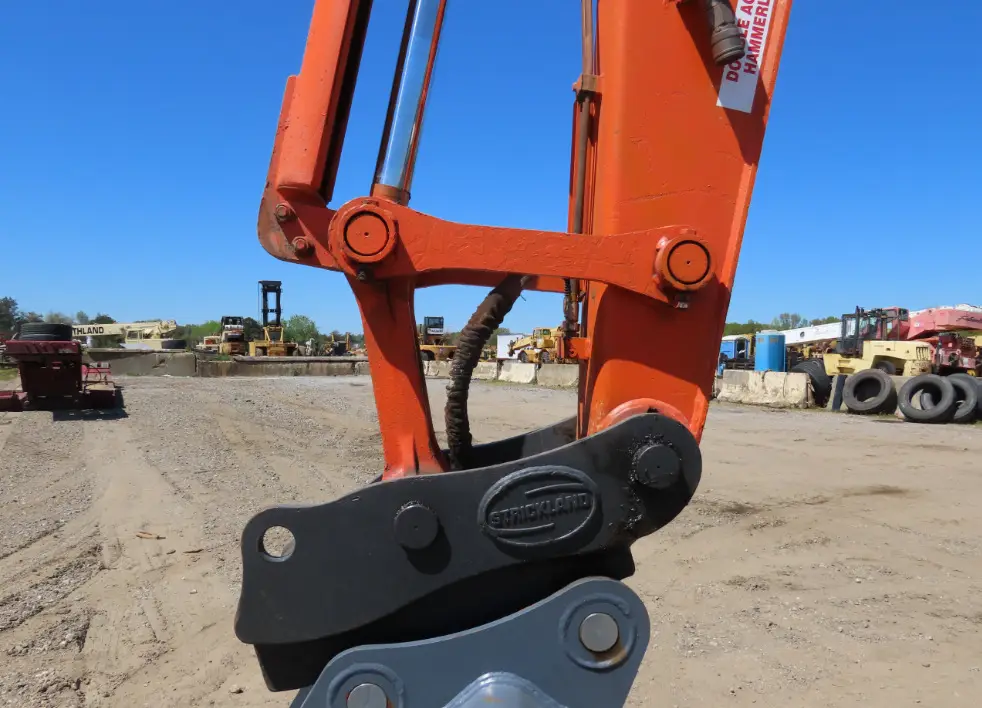 2021 Hitachi ZX135US-6 Excavator Hyd Q/C Aux Hyd Enclosed Cab A/C Izuzu