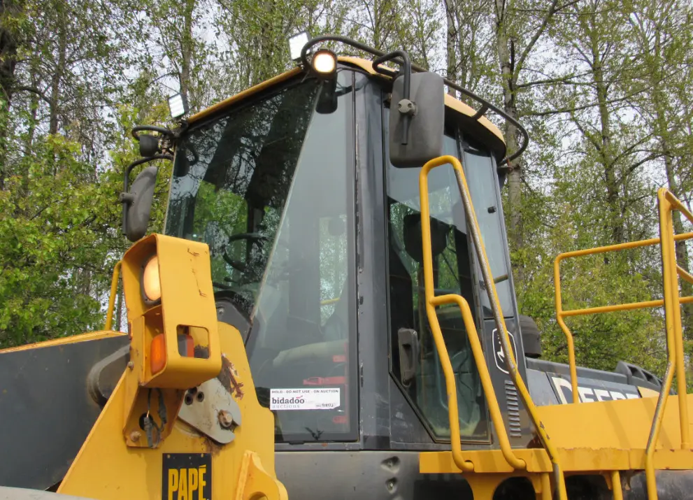 2009 John Deere 844K 4WD Articulating Wheel Loader Cab A/C