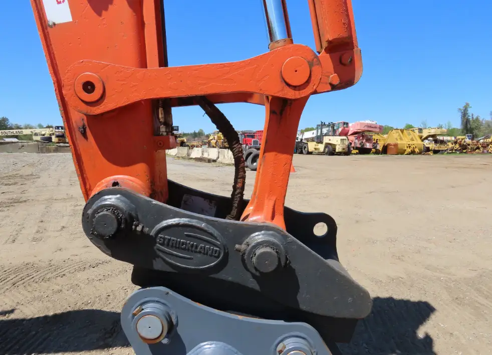 2021 Hitachi ZX135US-6 Excavator Hyd Q/C Aux Hyd Enclosed Cab A/C Izuzu