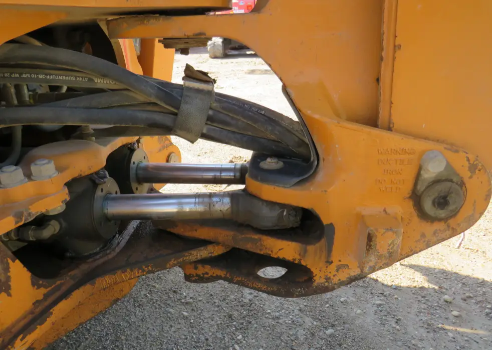 2016 Case 580 Super N 4WD Loader Backhoe Enclosed Bucket
