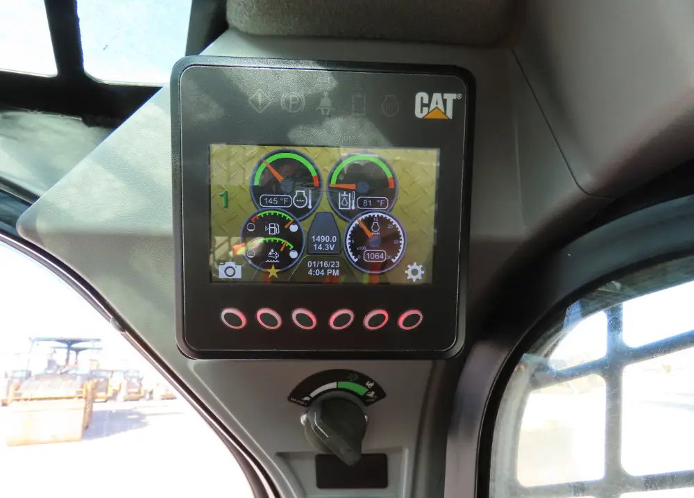 2019 Caterpillar 299D Tracked Skid Steer Track Loader High Flow Cab A/C Hyd Q/C