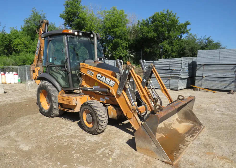 2016 Case 580 Super N 4WD Loader Backhoe Enclosed Bucket