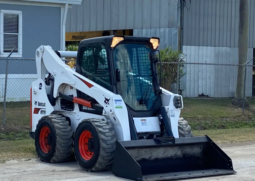 2019 Bobcat S770 Skid Steer Wheel Loader Aux Hyd Diesel Kubota Bucket