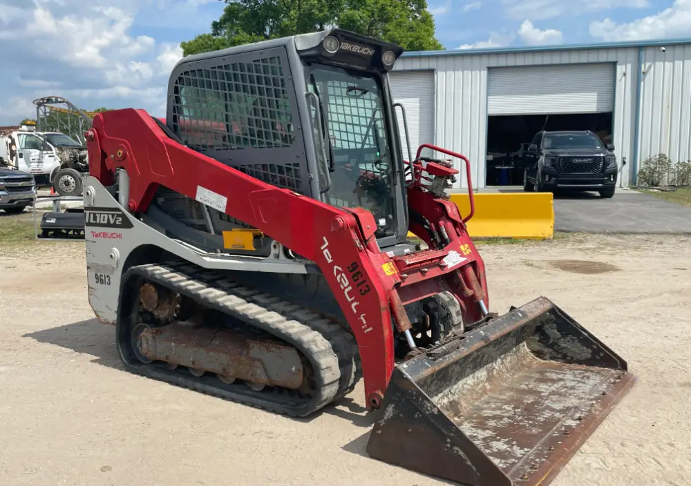 2020 Takeuchi TL10V2-CR Tracked Skid Steer Crawler Loader A/C Aux Hyd Q/C