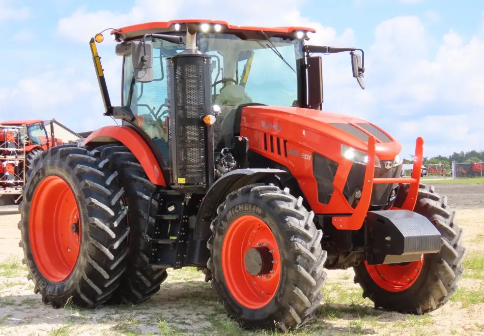 2022 Kubota M8-201 4WD Diesel Tractor w/ Front End Loader Ag Farm Q/A