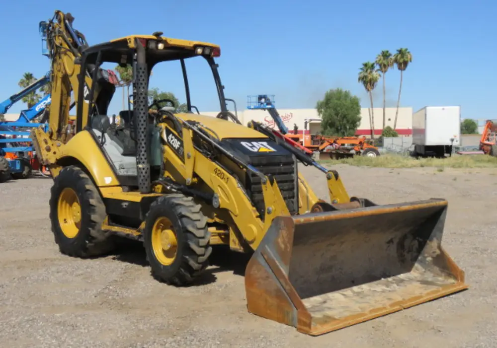 2014 Caterpillar 420F IT 4WD Backhoe Loader