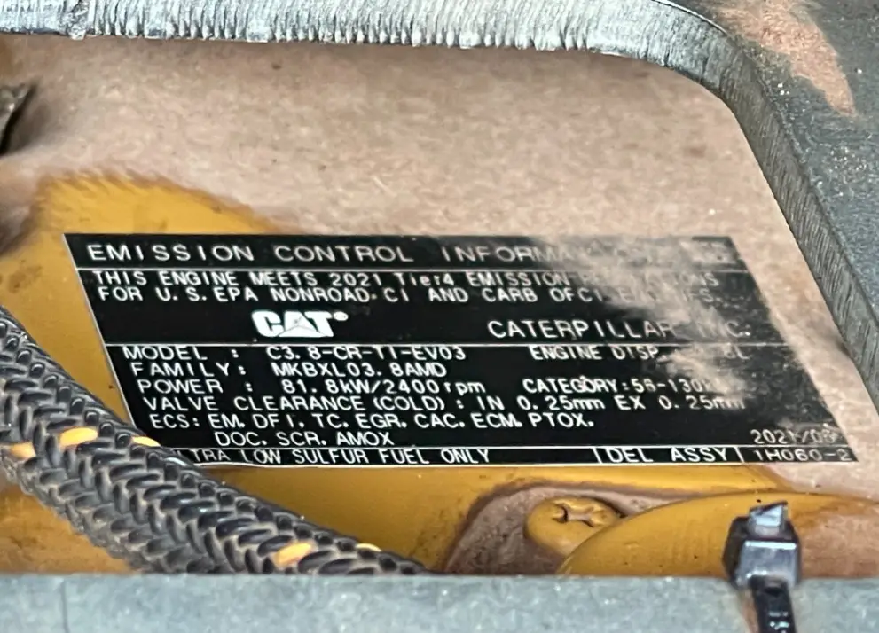 2020 Caterpillar 299D3XE Tracked Skid Steer Loader A/C Cab High Flow Hyd