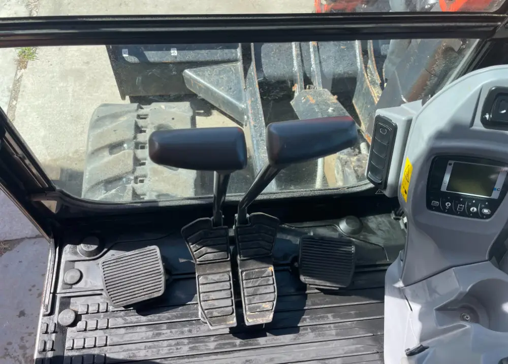 2021 Kubota KX080-4a2 Mini Excavator Rubber Tracks A/C Cab Backhoe Blade