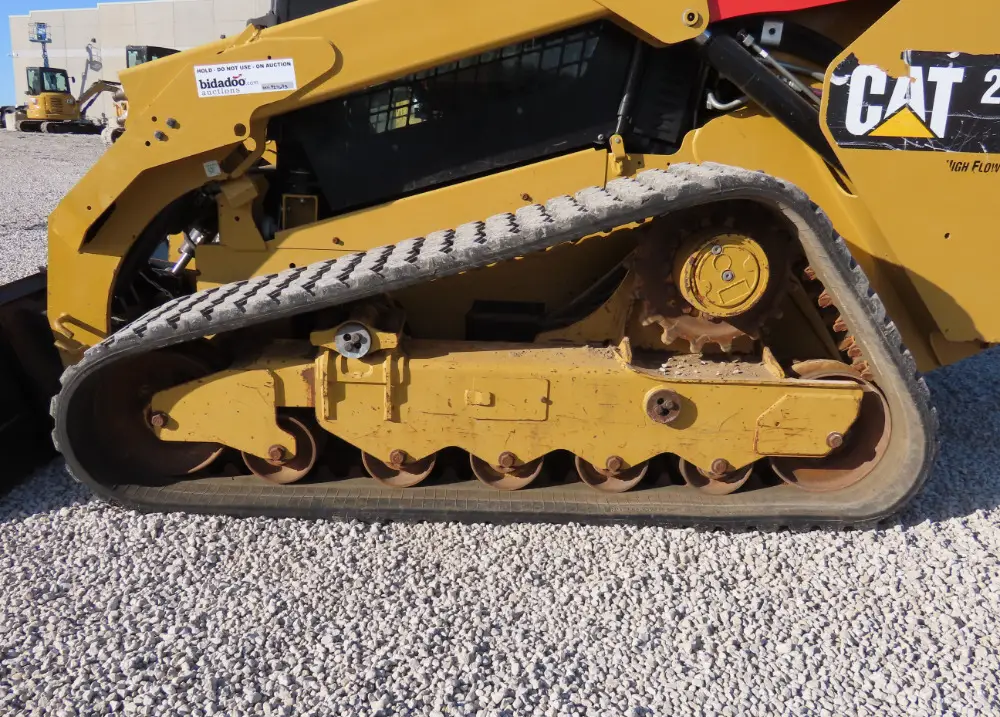 2019 Caterpillar 299D Tracked Skid Steer Track Loader High Flow Cab A/C Hyd Q/C