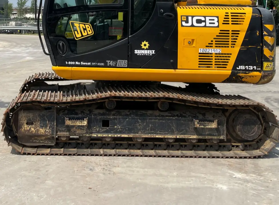 2018 JCB JS131LC Hydraulic Excavator A/C Cab Aux Hyd Thumb 36'' bucket