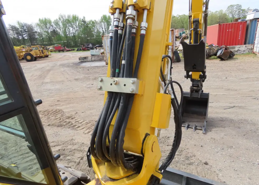 2020 Komatsu PC80MR-5E0 Mini Excavator Thumb Aux Hyd Yanmar Blade Bucket