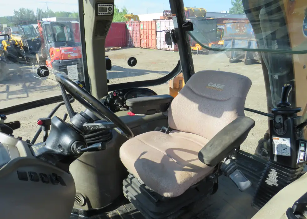 2016 Case 580 Super N 4WD Loader Backhoe Enclosed Bucket